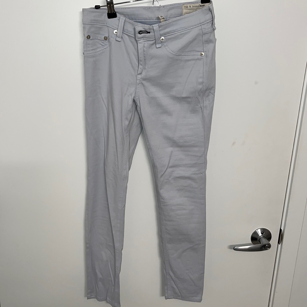 Rag & Bone mid rise skinny jeans